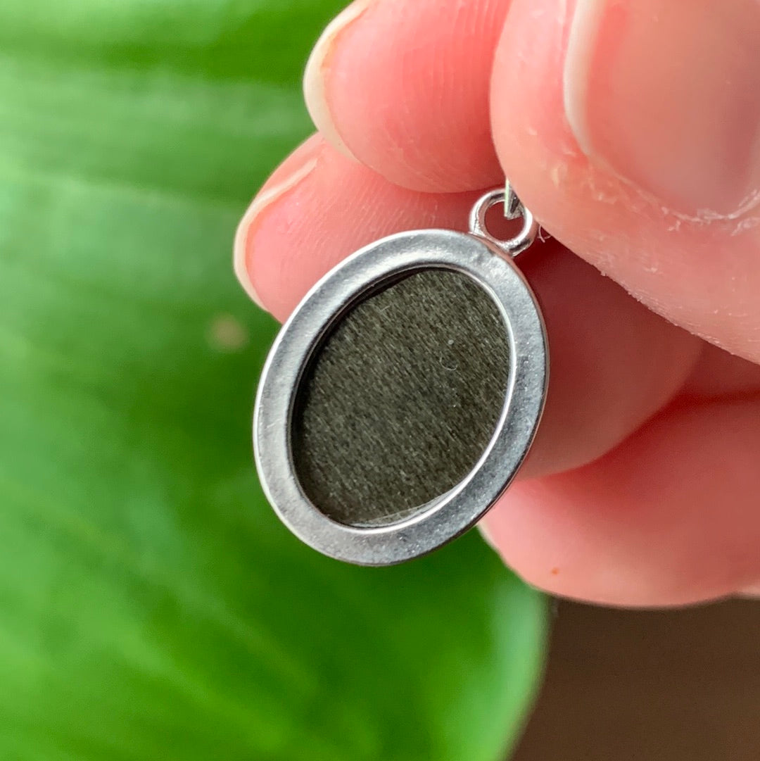 Golden Obsidian Pendant