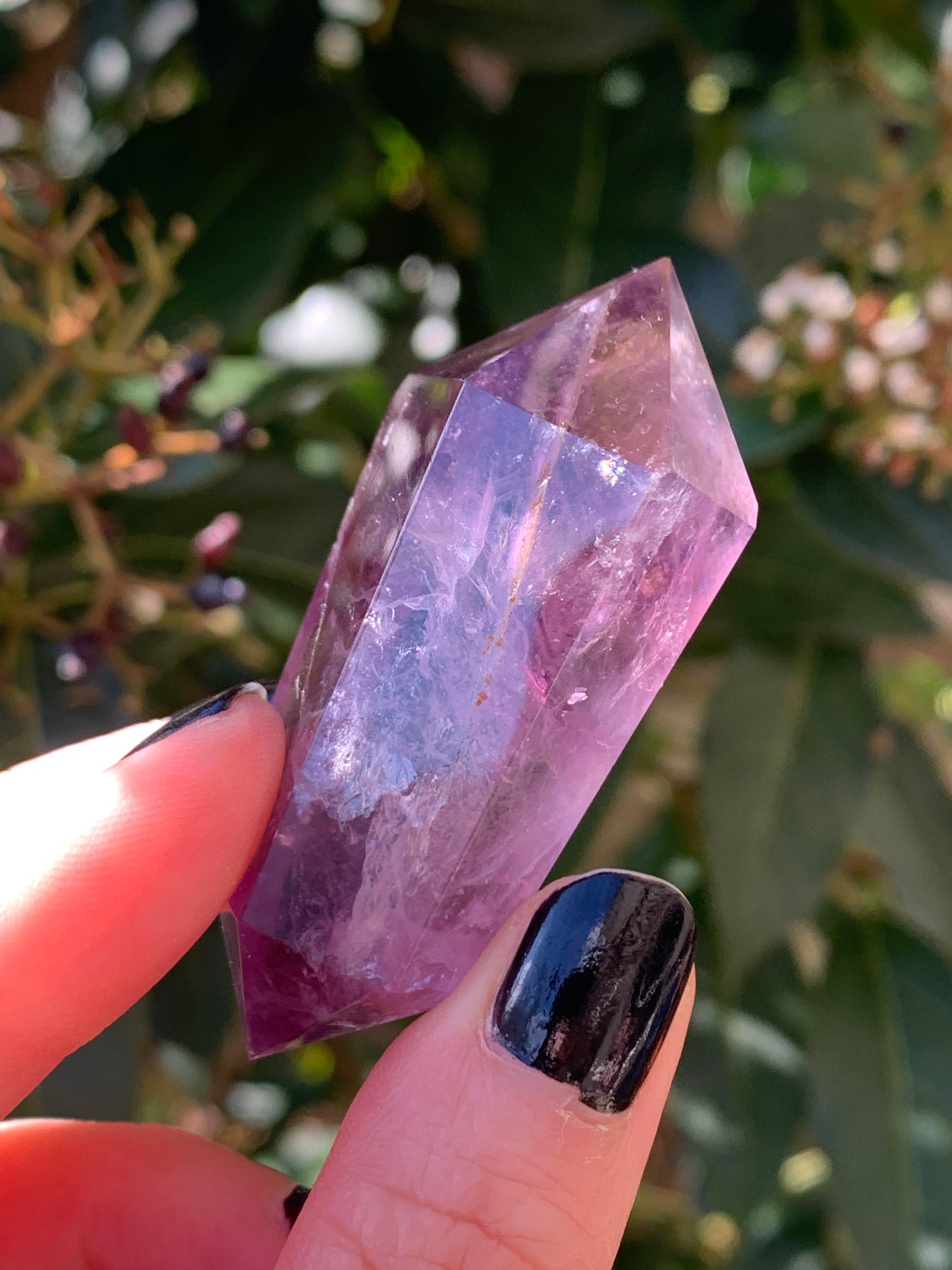 Double Amethyst Point 1