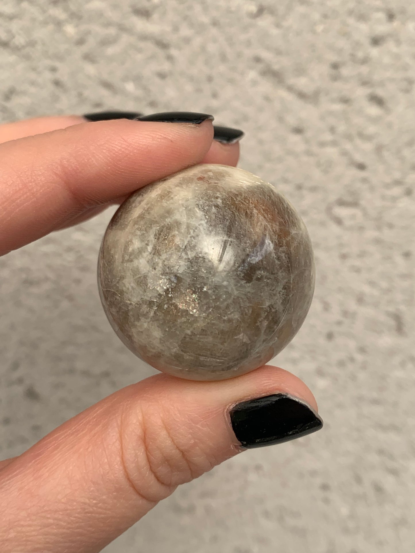 Esfera de piedra lunar