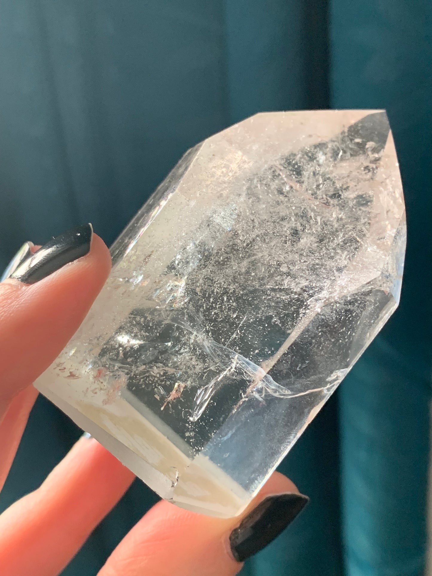 Punta de cristal de roca 1