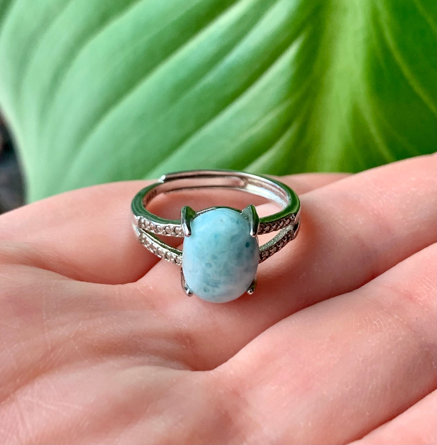 Anillo de larimar 1