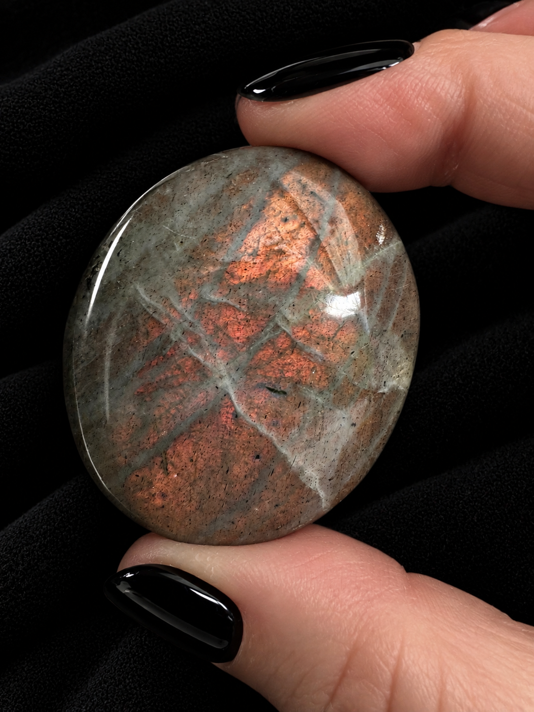 Galet labradorite / spectrolite