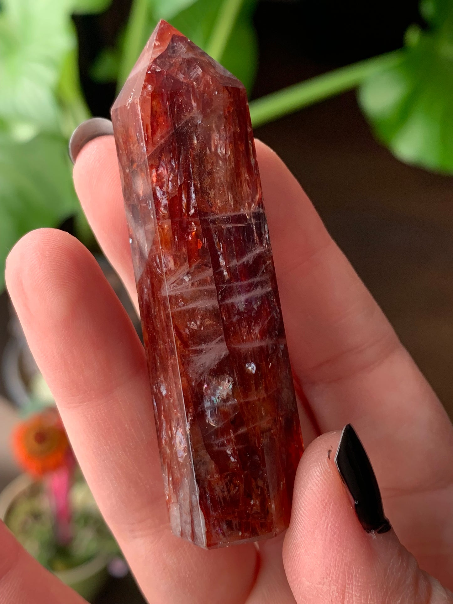 Hematoid Quartz Tower