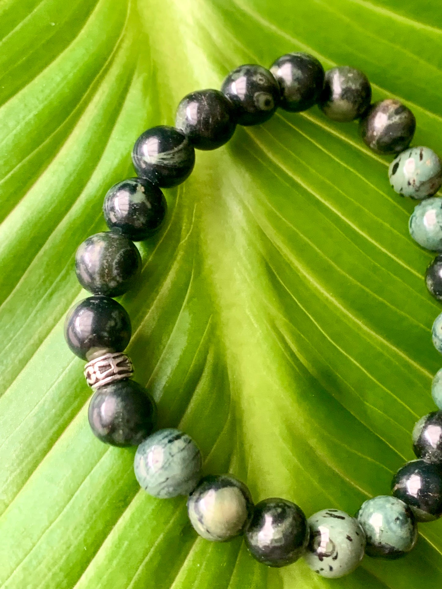 Pulsera de jaspe kambaba