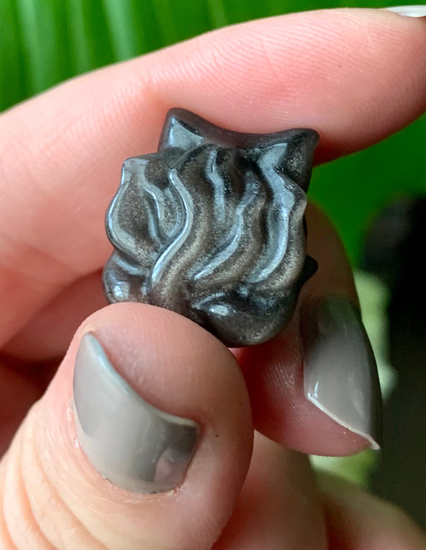 Silver Obsidian Fox