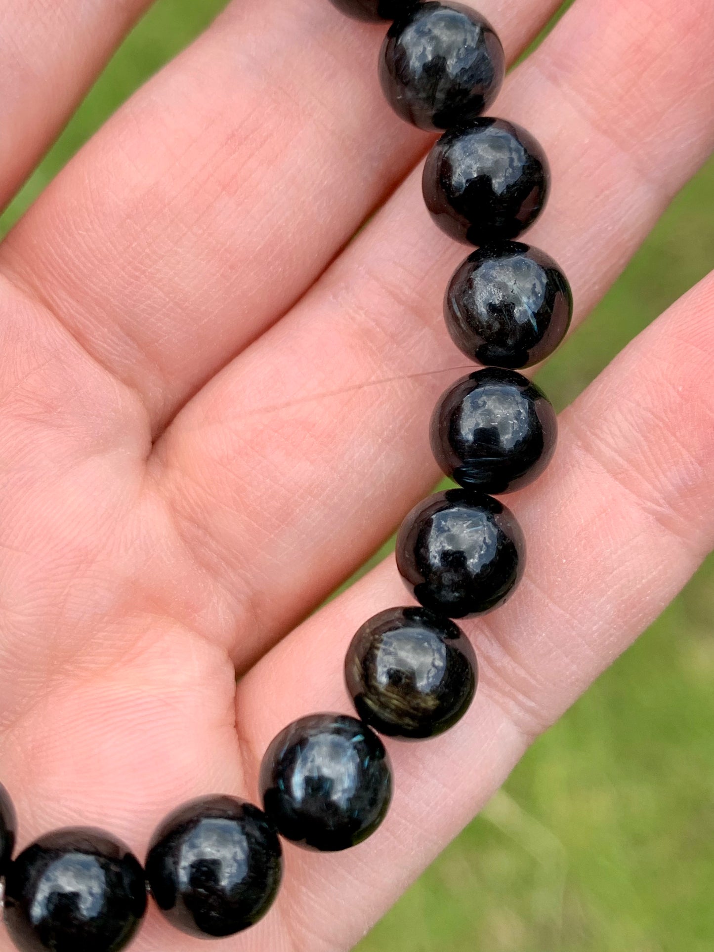 Pulsera de astrofilita/arfvedsonita