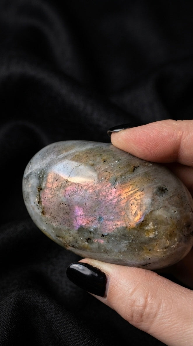 Galet labradorite / spectrolite