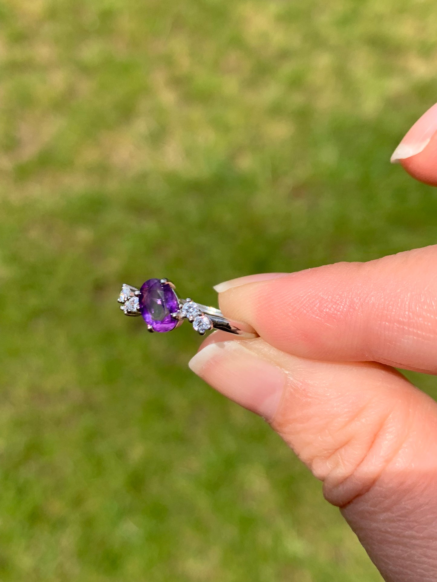 Amethyst ring