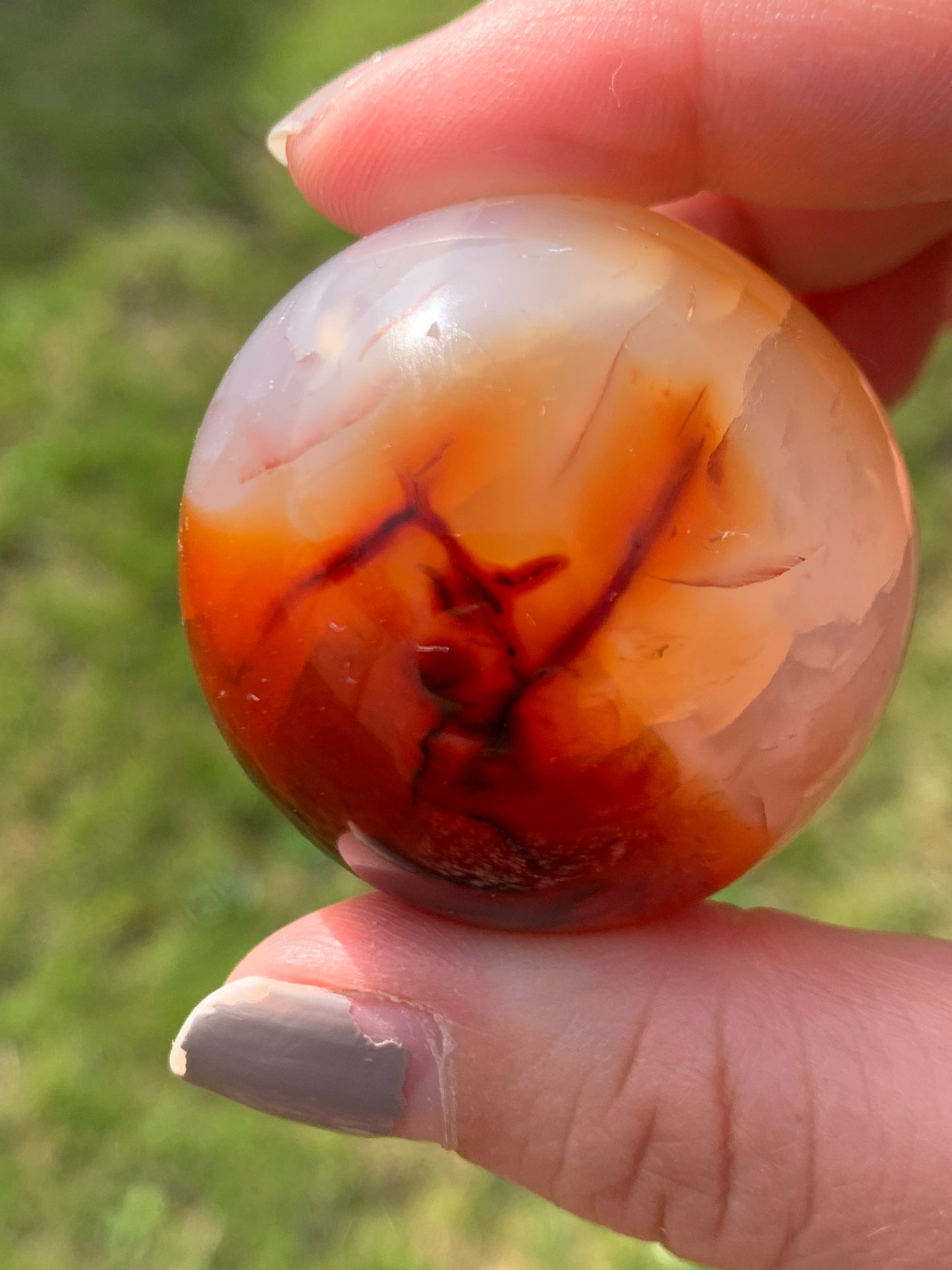 Carnelian Sphere 2