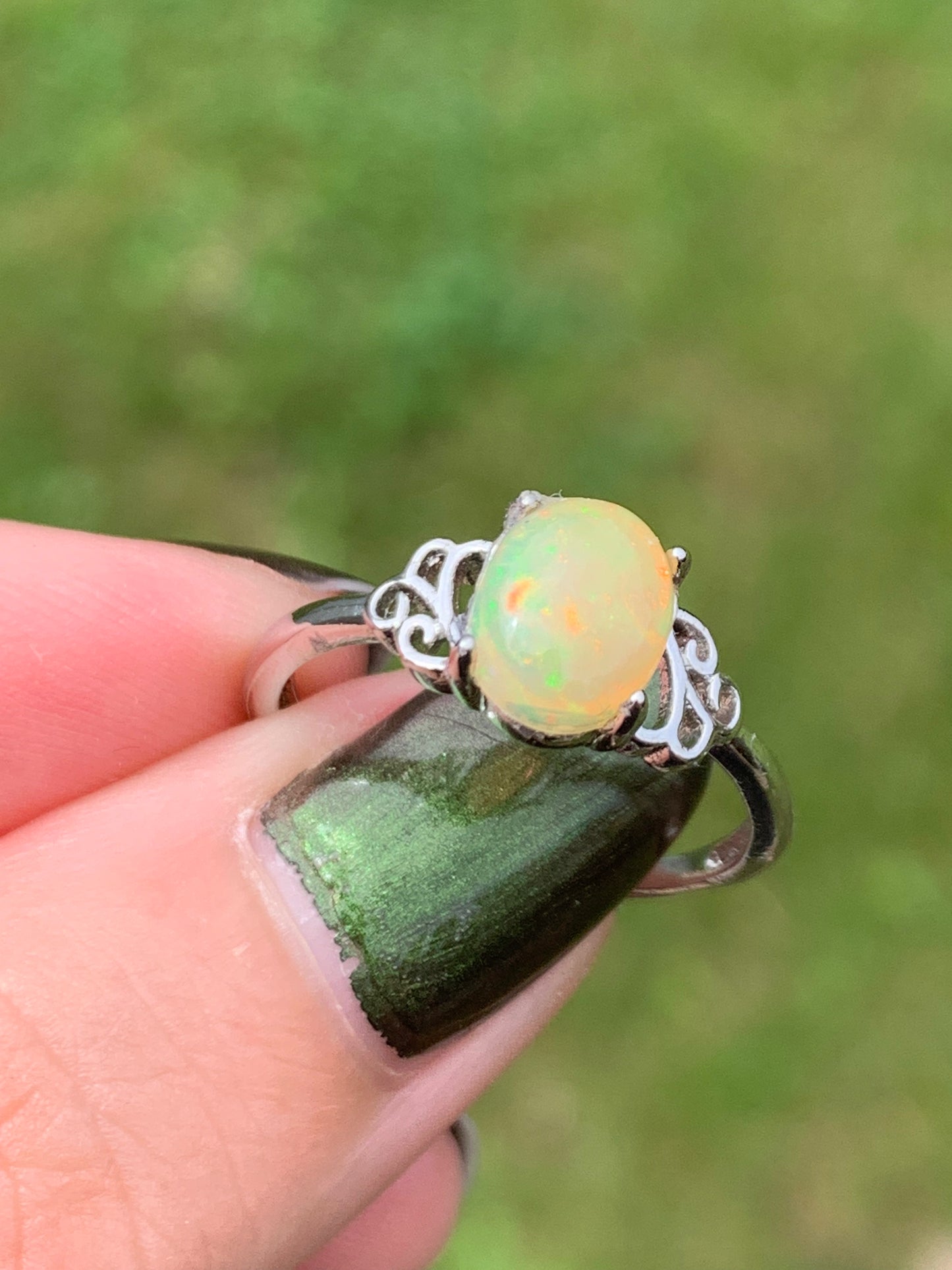 Opal ring