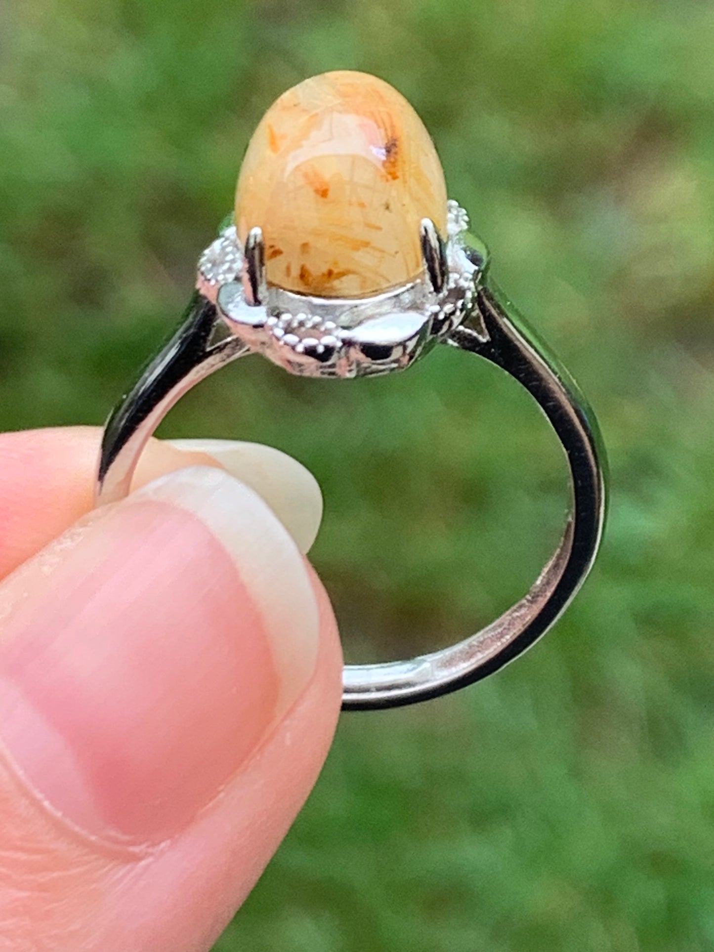 Rutilated Quartz Ring 1