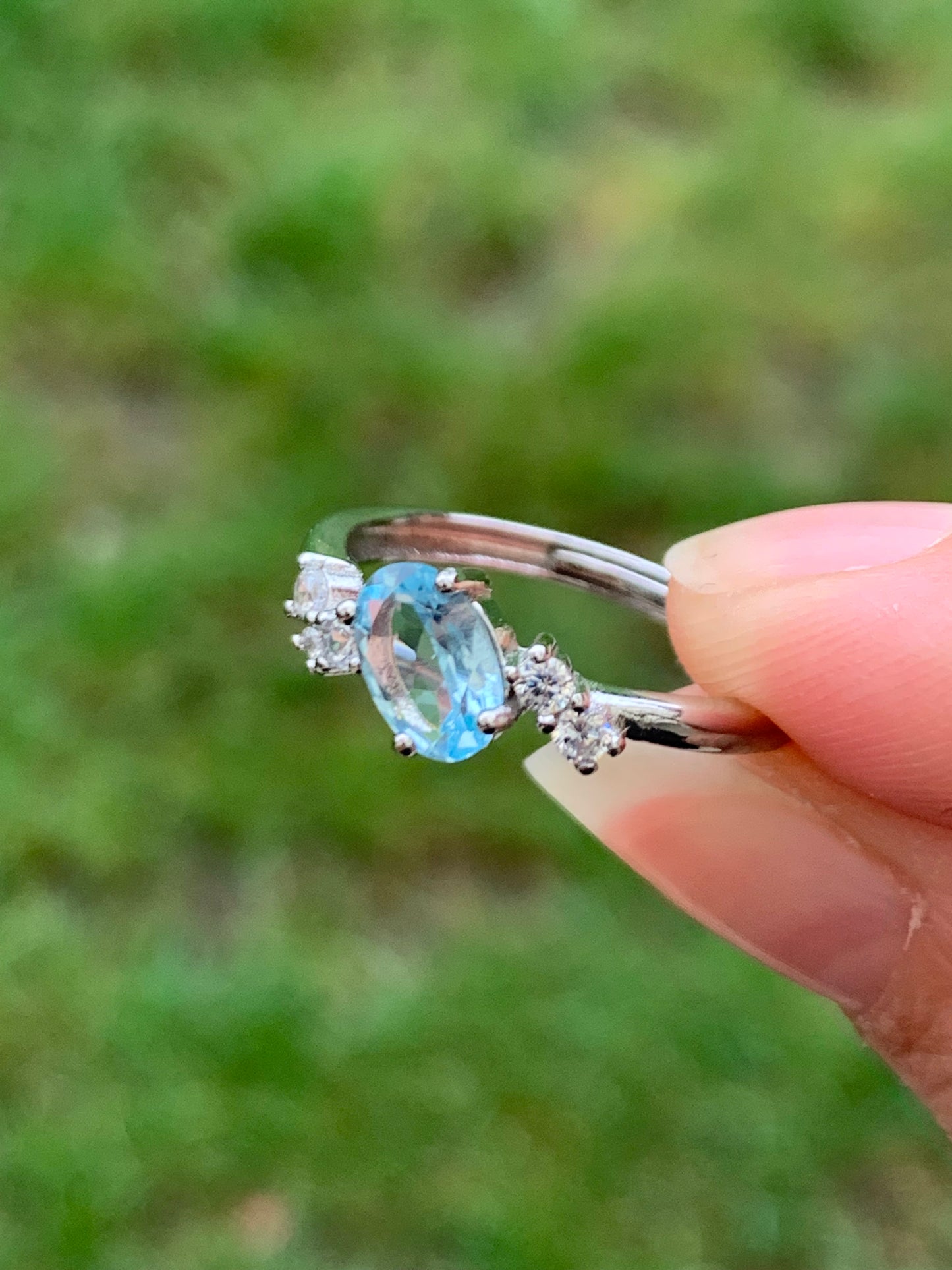 Topaz ring