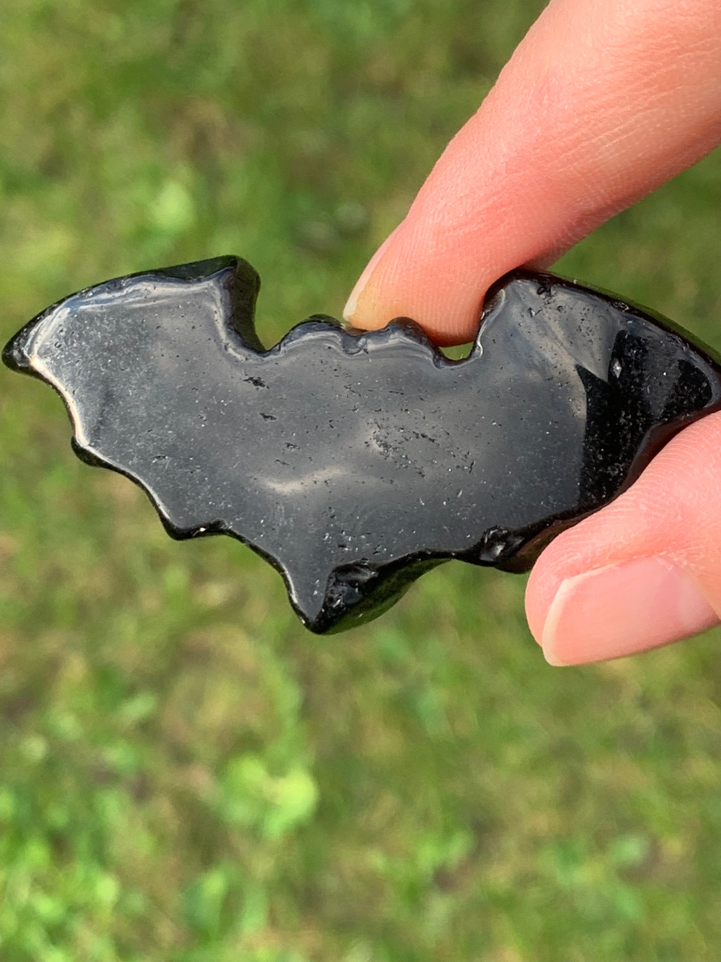 Black Obsidian Bat