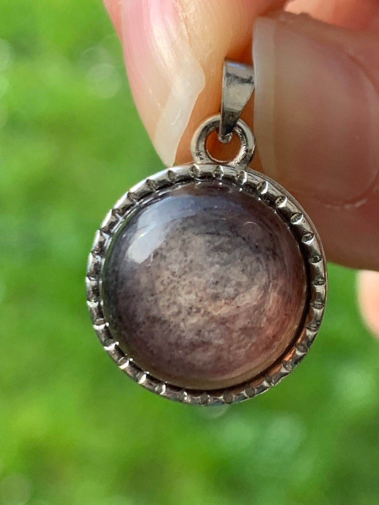 Lepidolite Gemstone Pendant