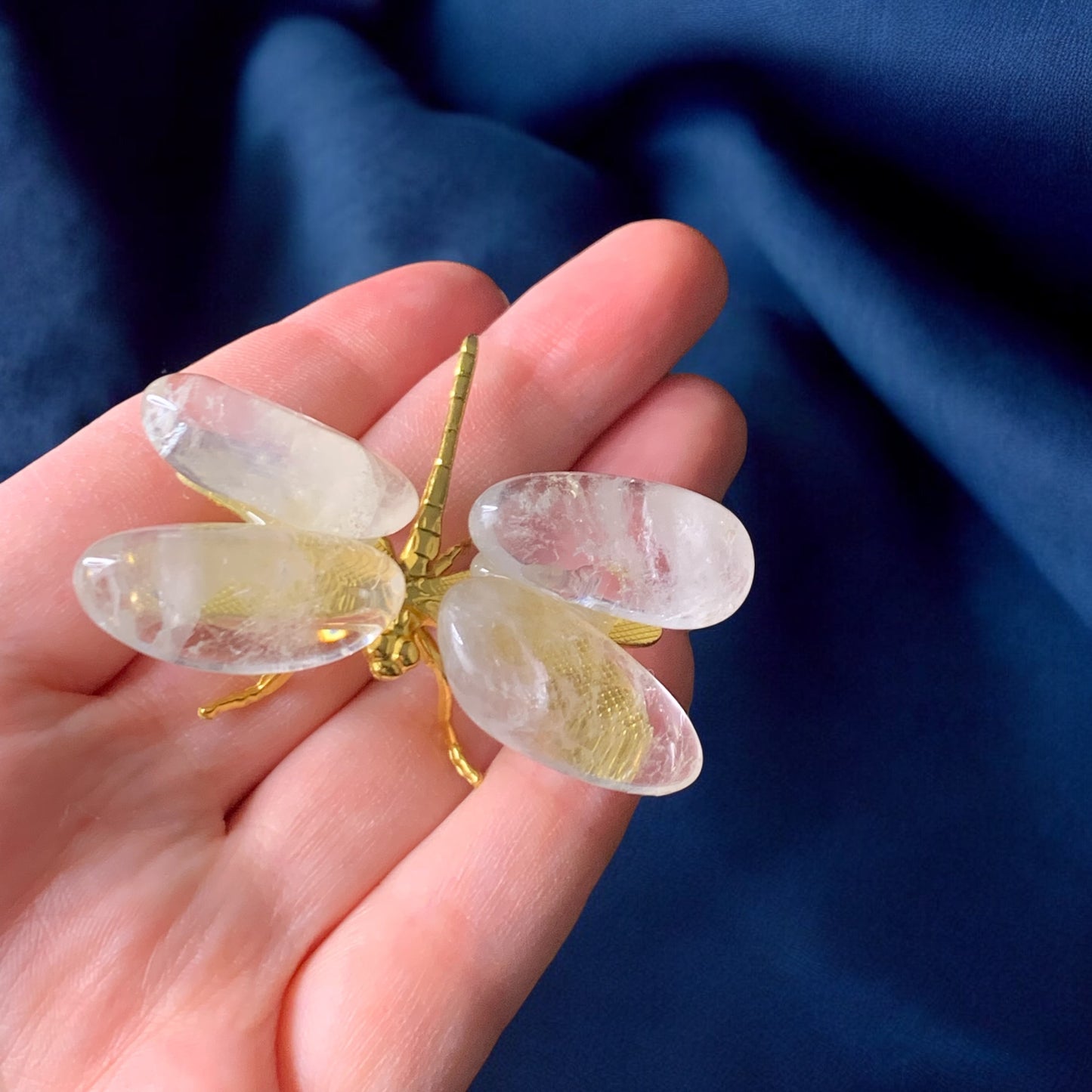 Libellule cristal de roche