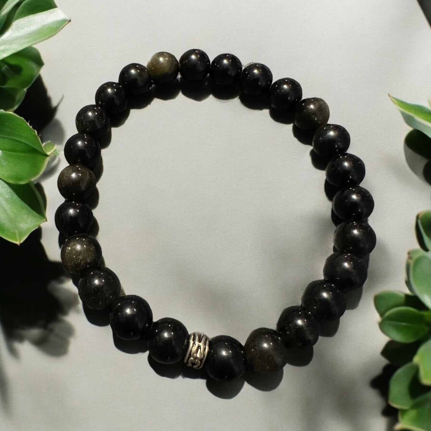 Golden Obsidian Bracelet