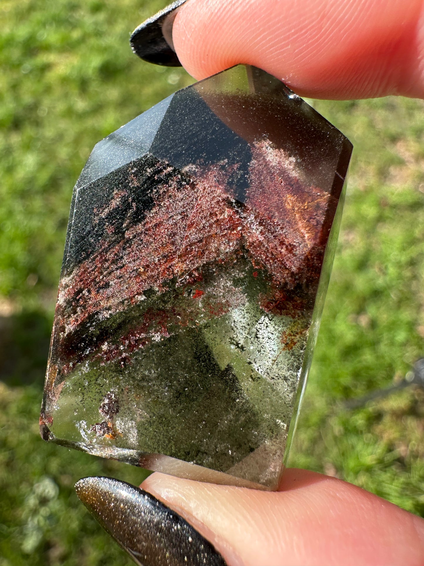 Lodolite / quartz jardin