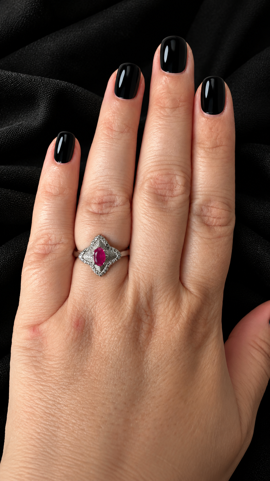 Bague rubis