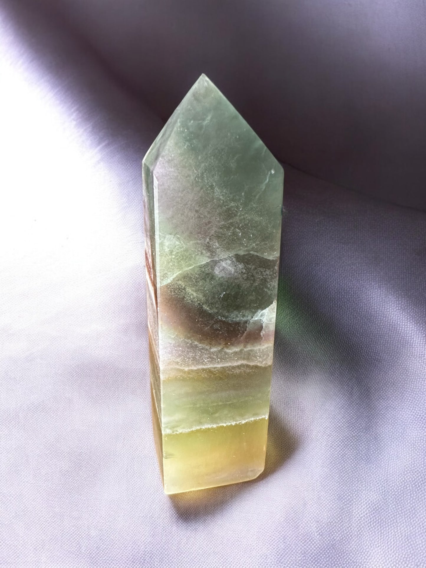 Tour calcite pistache