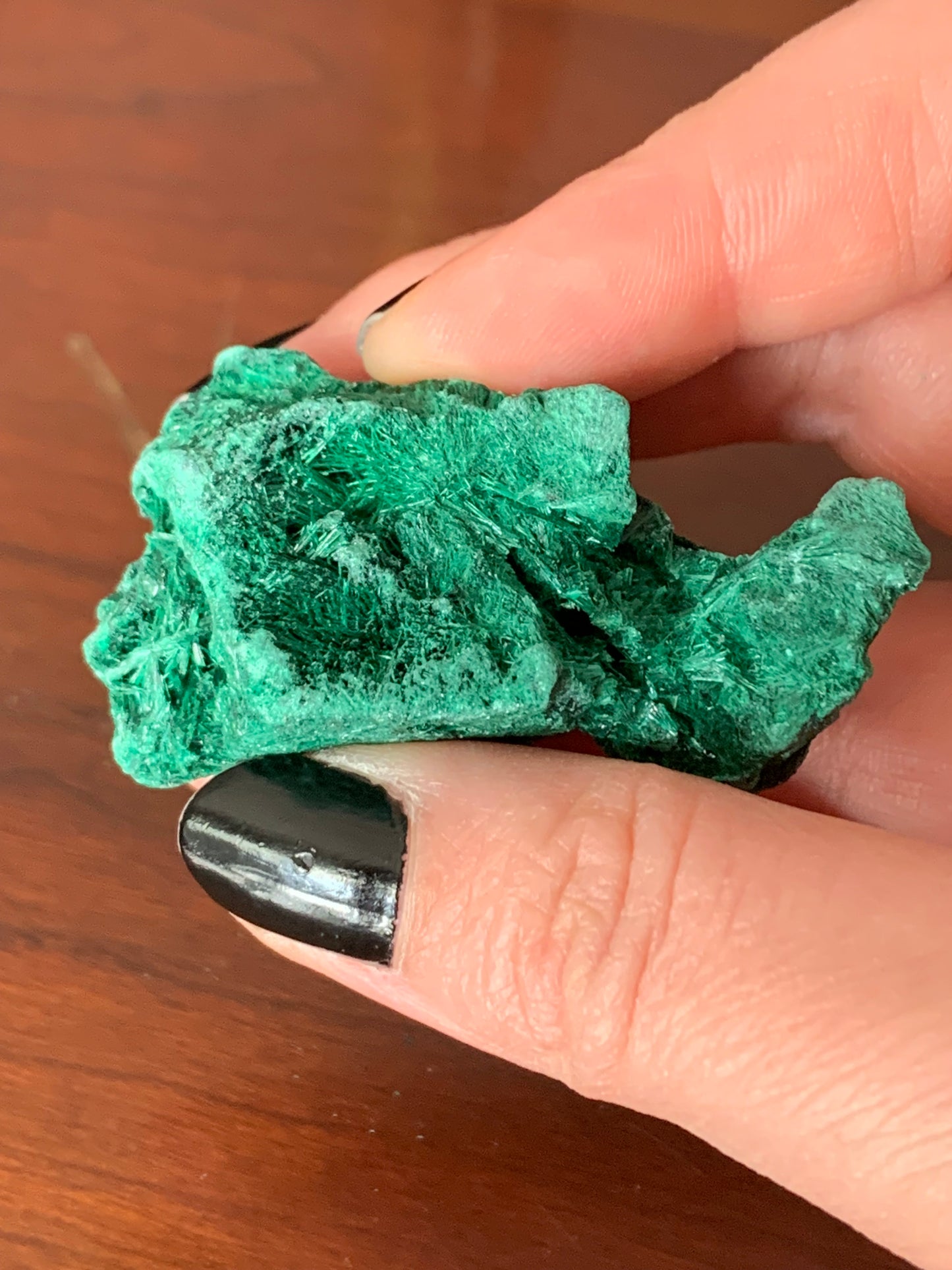 Spécimen malachite brute