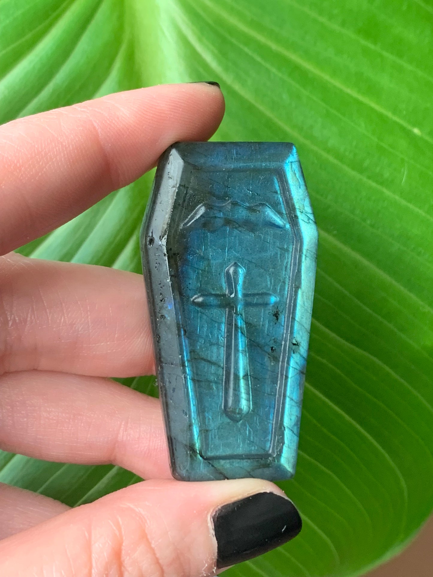 Cercueil en labradorite