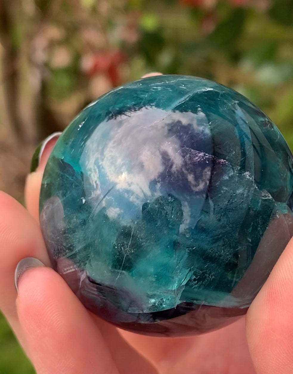 Sphère Fluorite