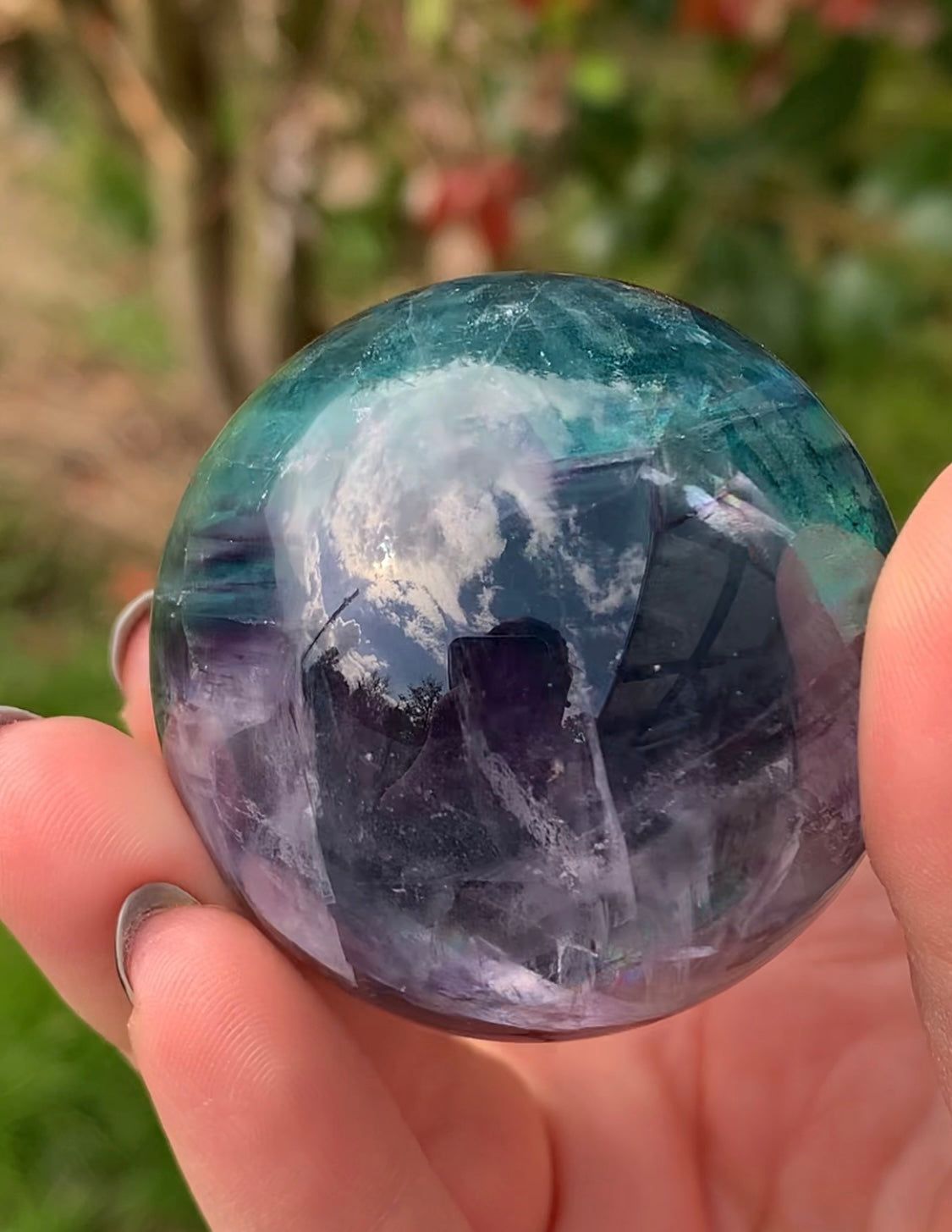 Sphère Fluorite