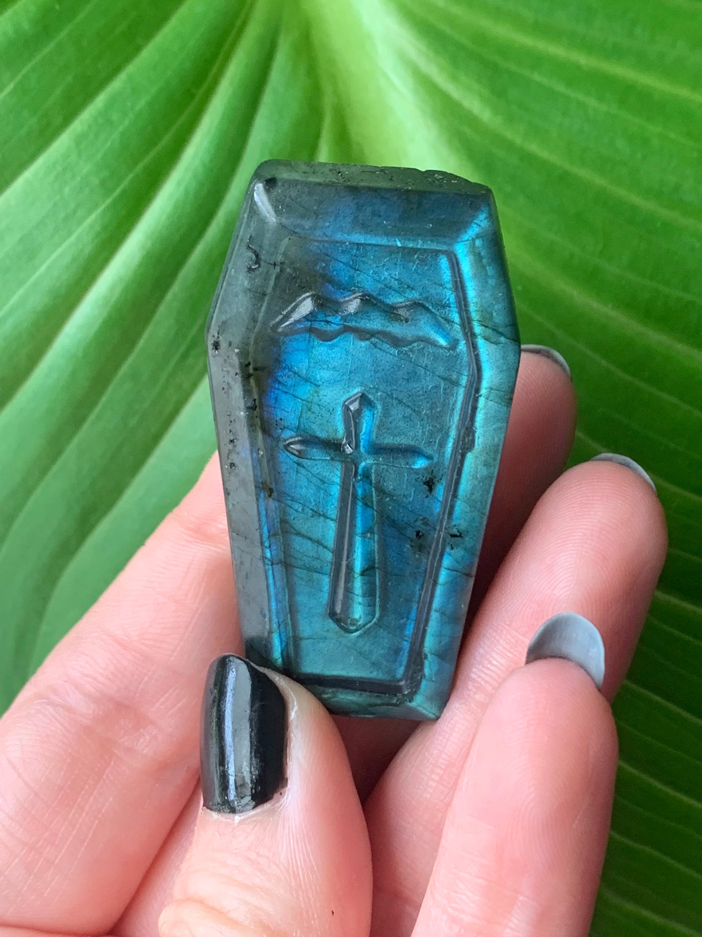 Cercueil en labradorite