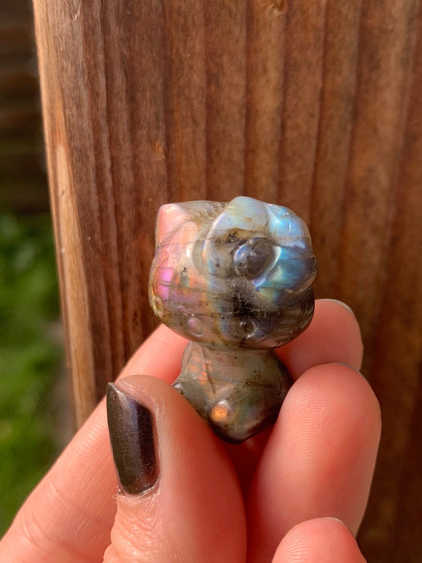 Hello Kitty labradorite