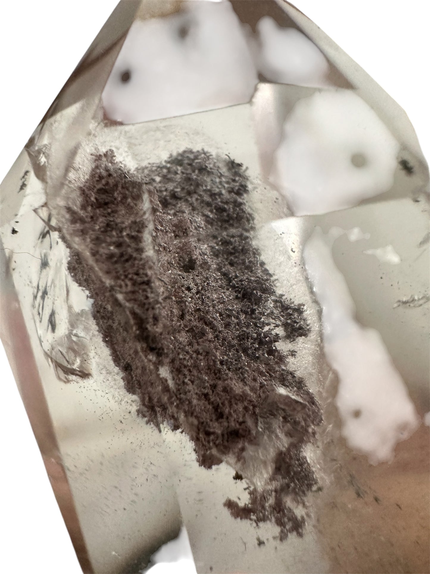 Lodolite / quartz jardin