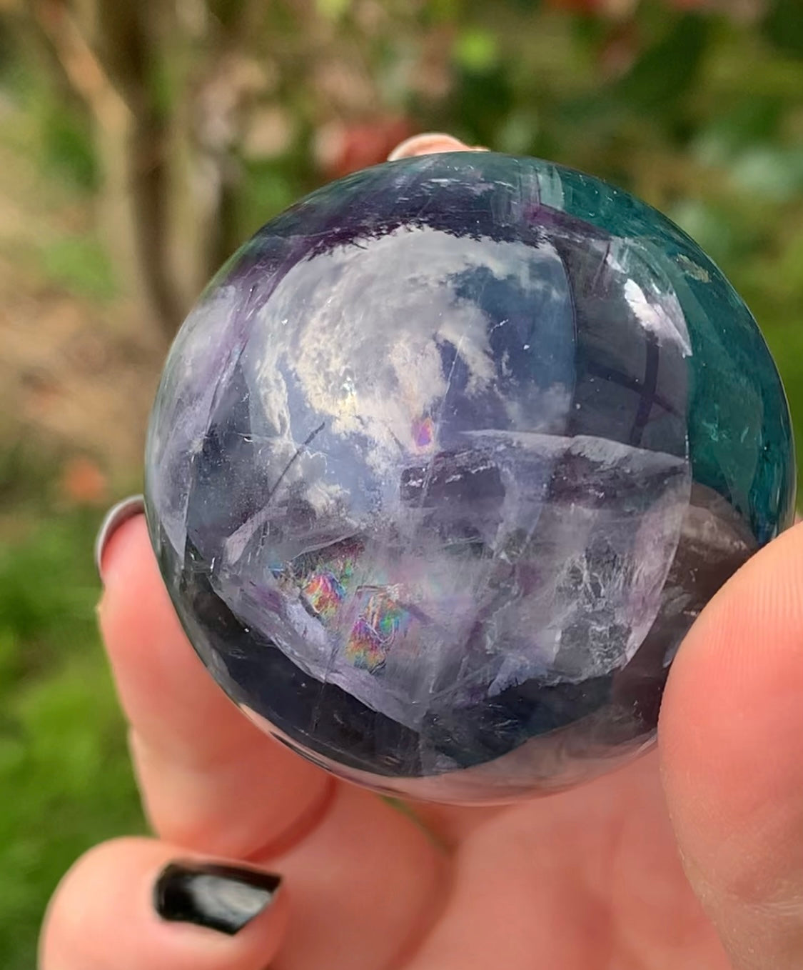 Sphère Fluorite