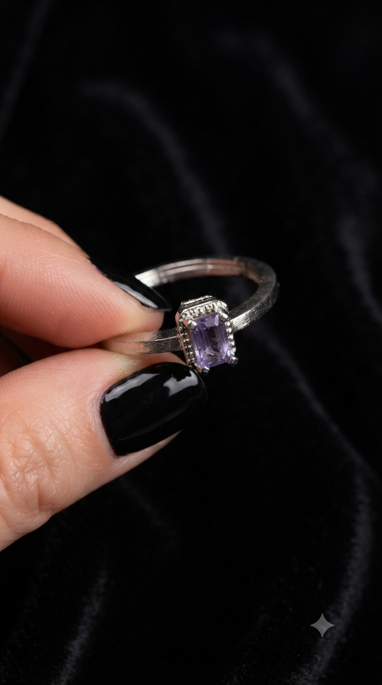 Bague améthyste