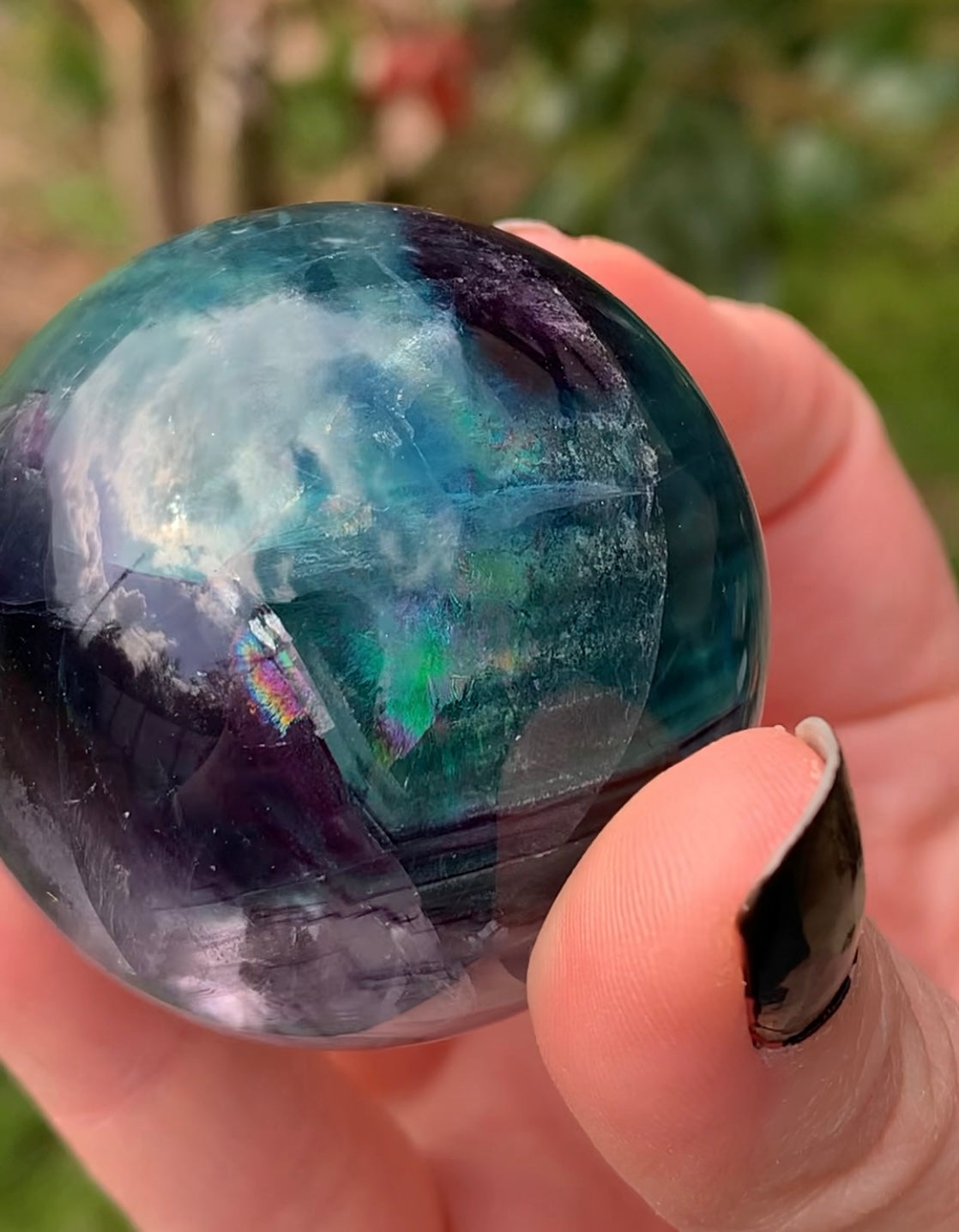 Sphère Fluorite