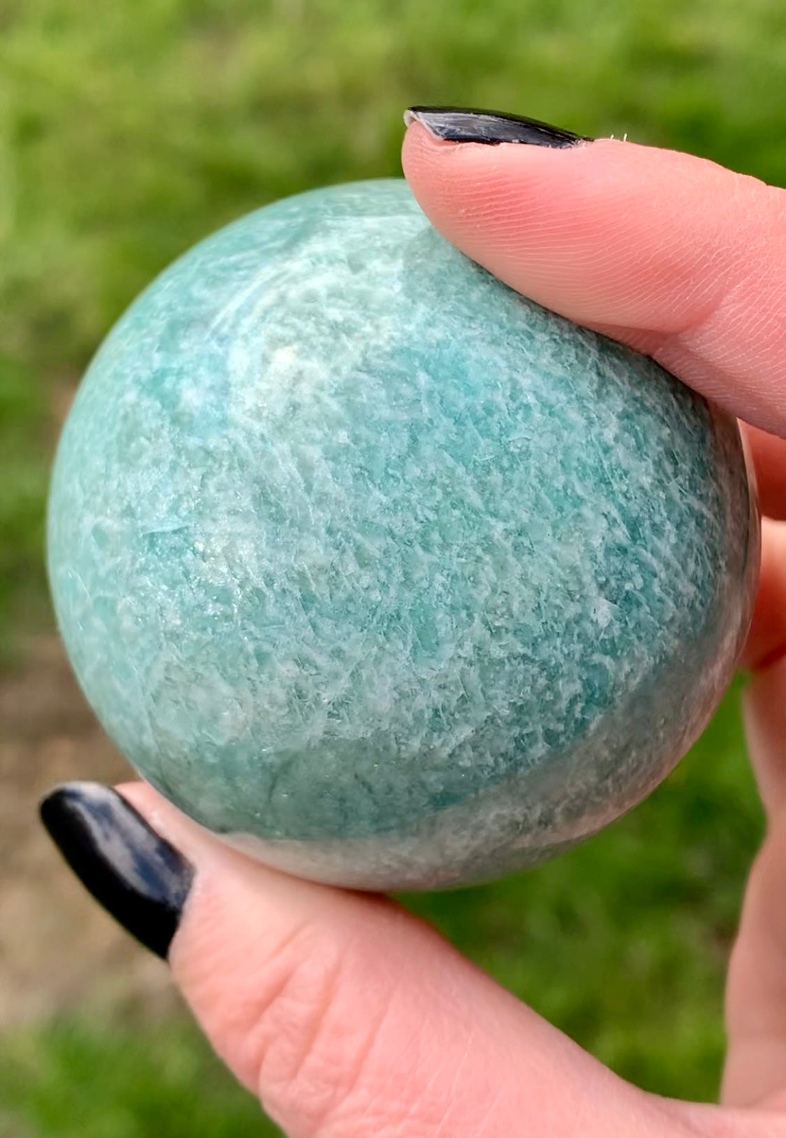 Amazonite sphere