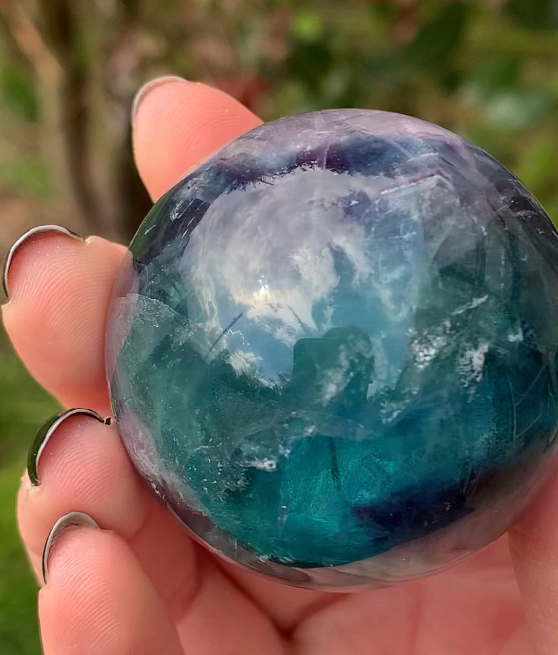 Sphère Fluorite