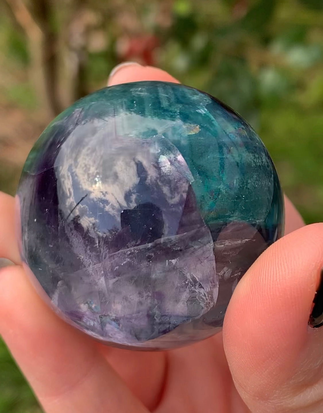 Sphère Fluorite