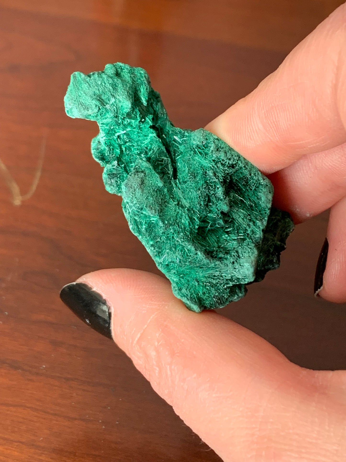 Spécimen malachite brute