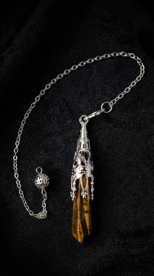 Pendule œil de tigre