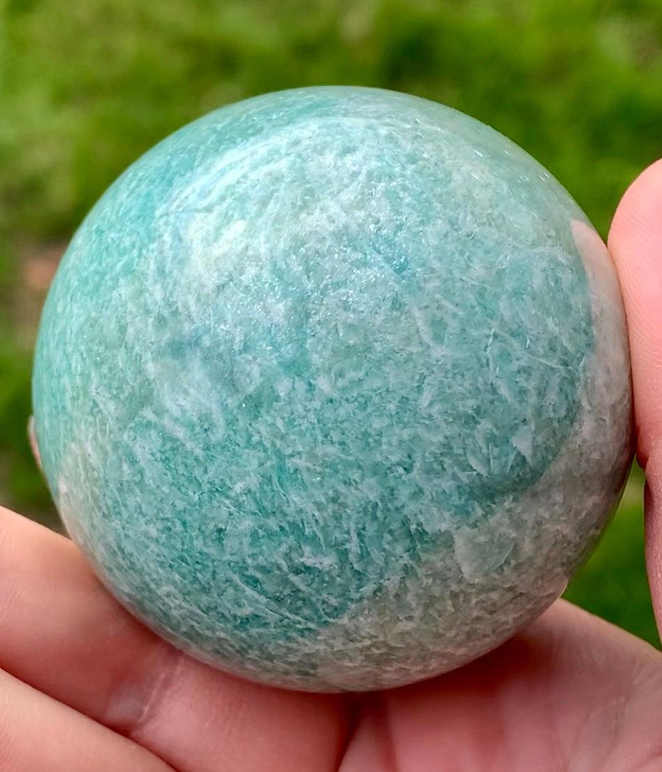 Amazonite sphere