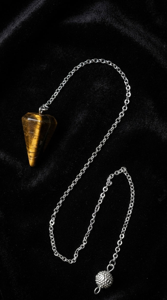 Pendule œil de tigre