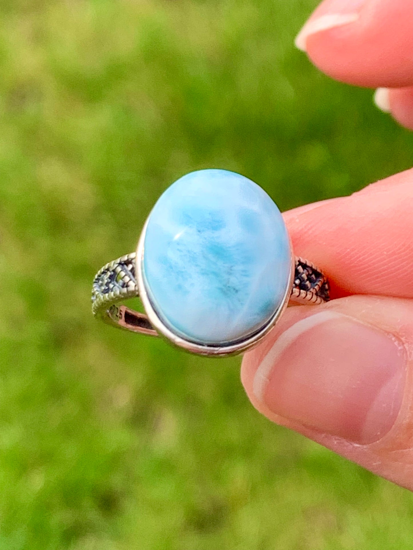 Bague Larimar argent s925