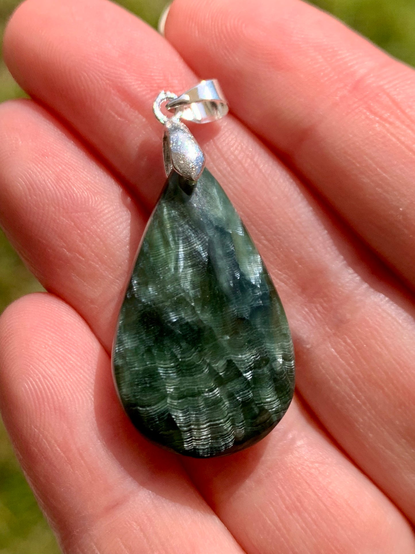 Pendentif Seraphinite