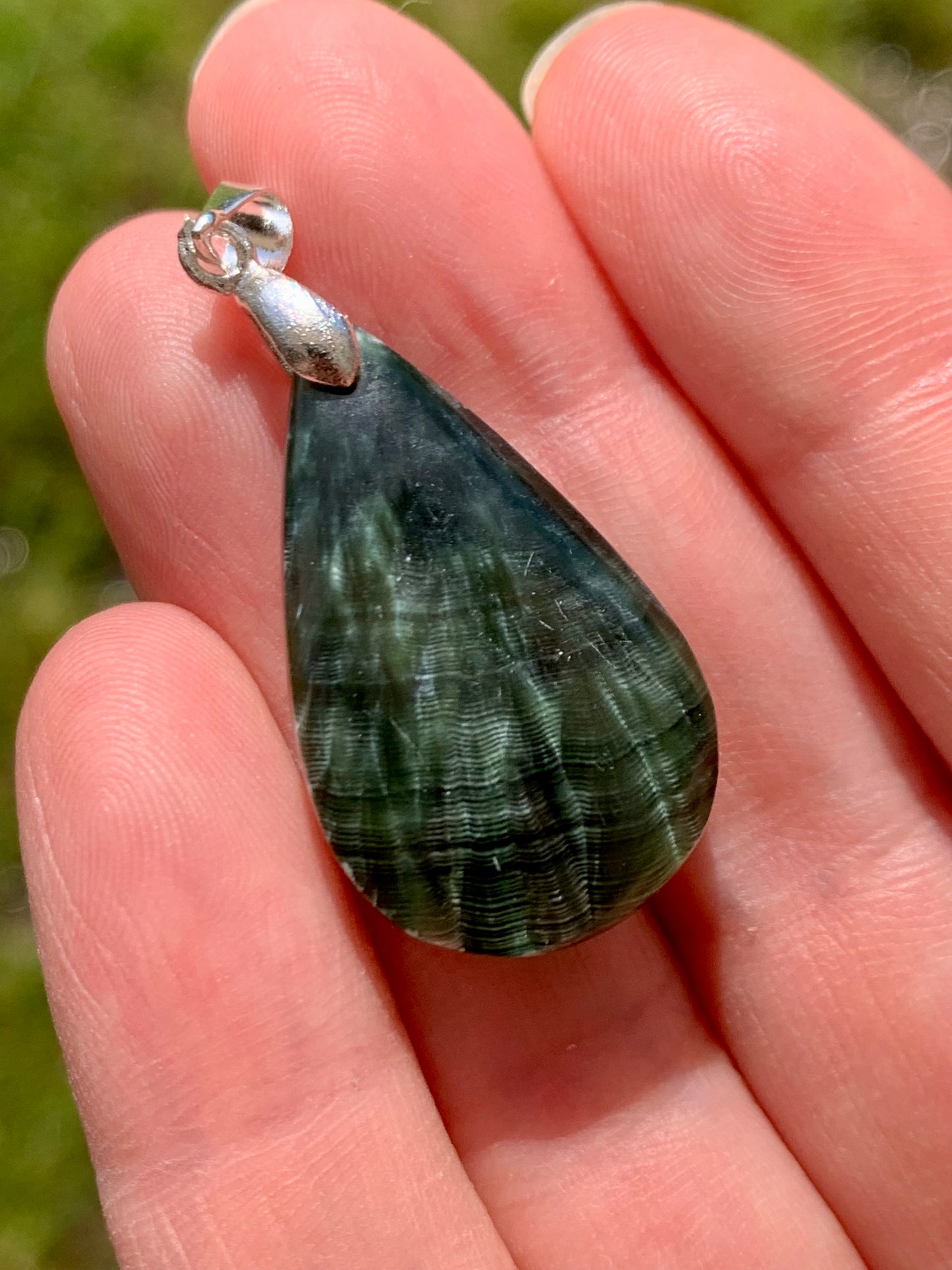 Pendentif Seraphinite