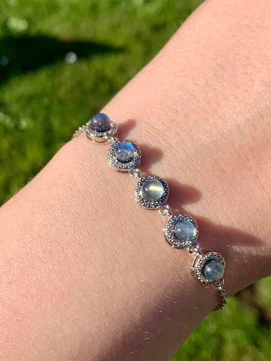 Bracelet labradorite