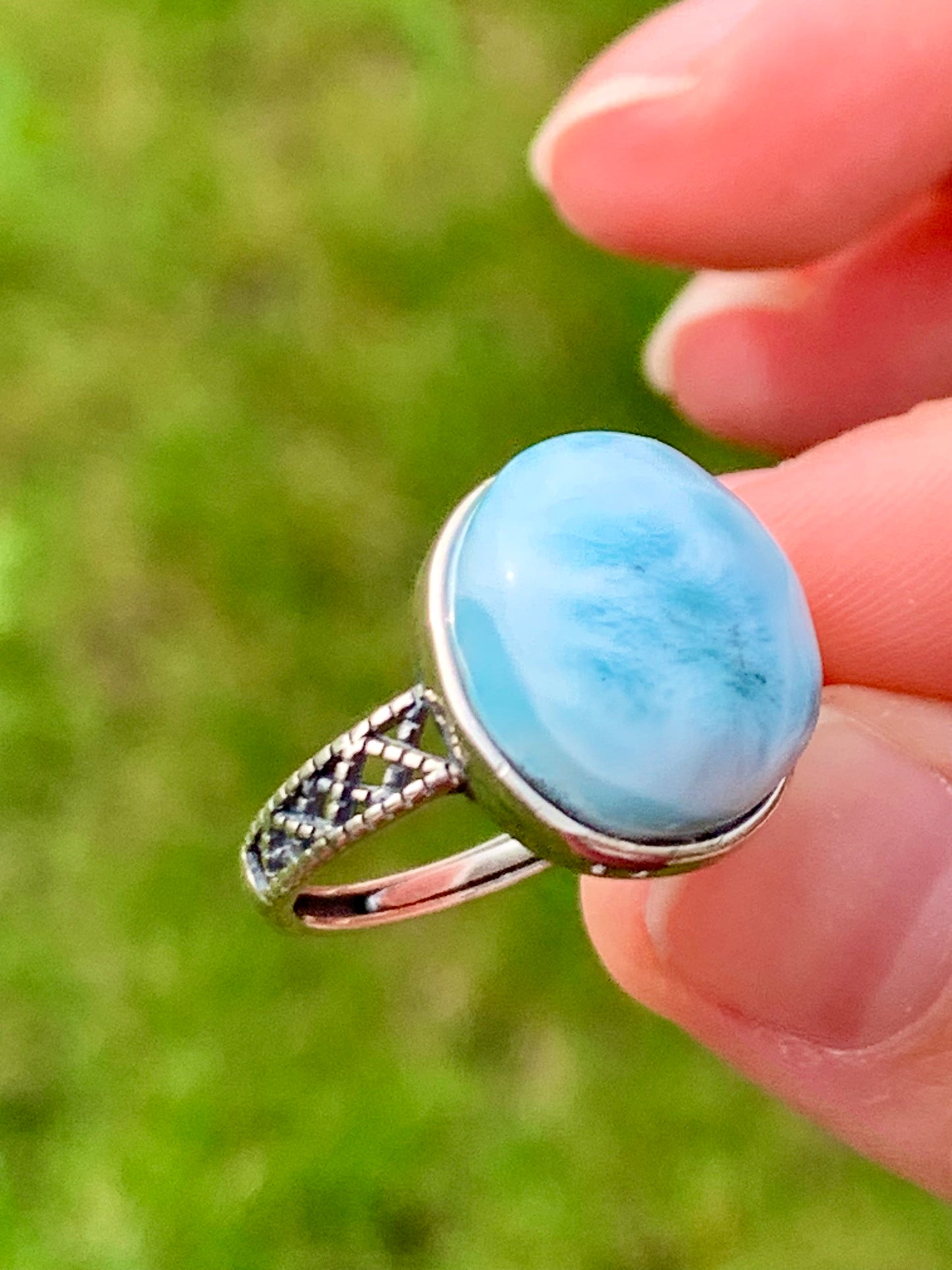 Bague Larimar argent s925