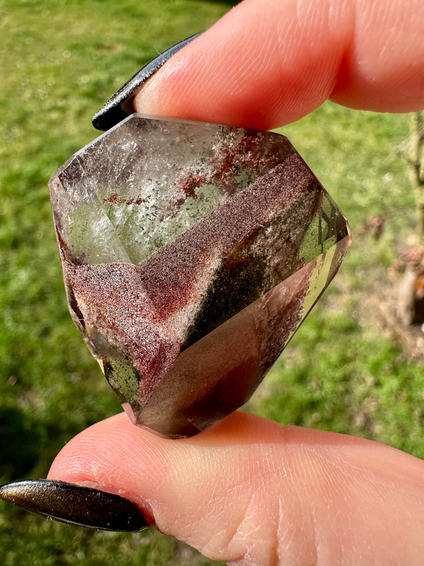 Lodolite / quartz jardin 32