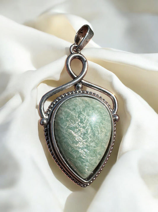 Pendentif amazonite