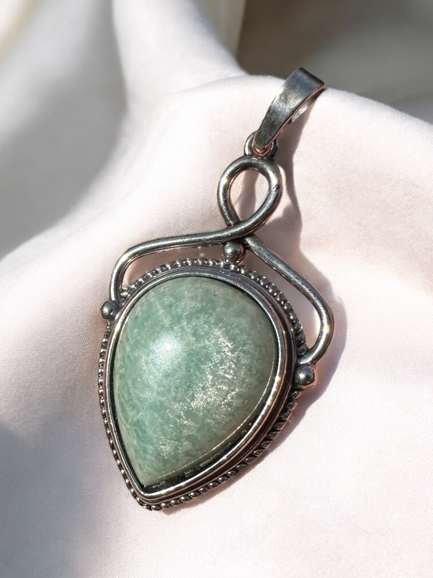 Pendentif amazonite