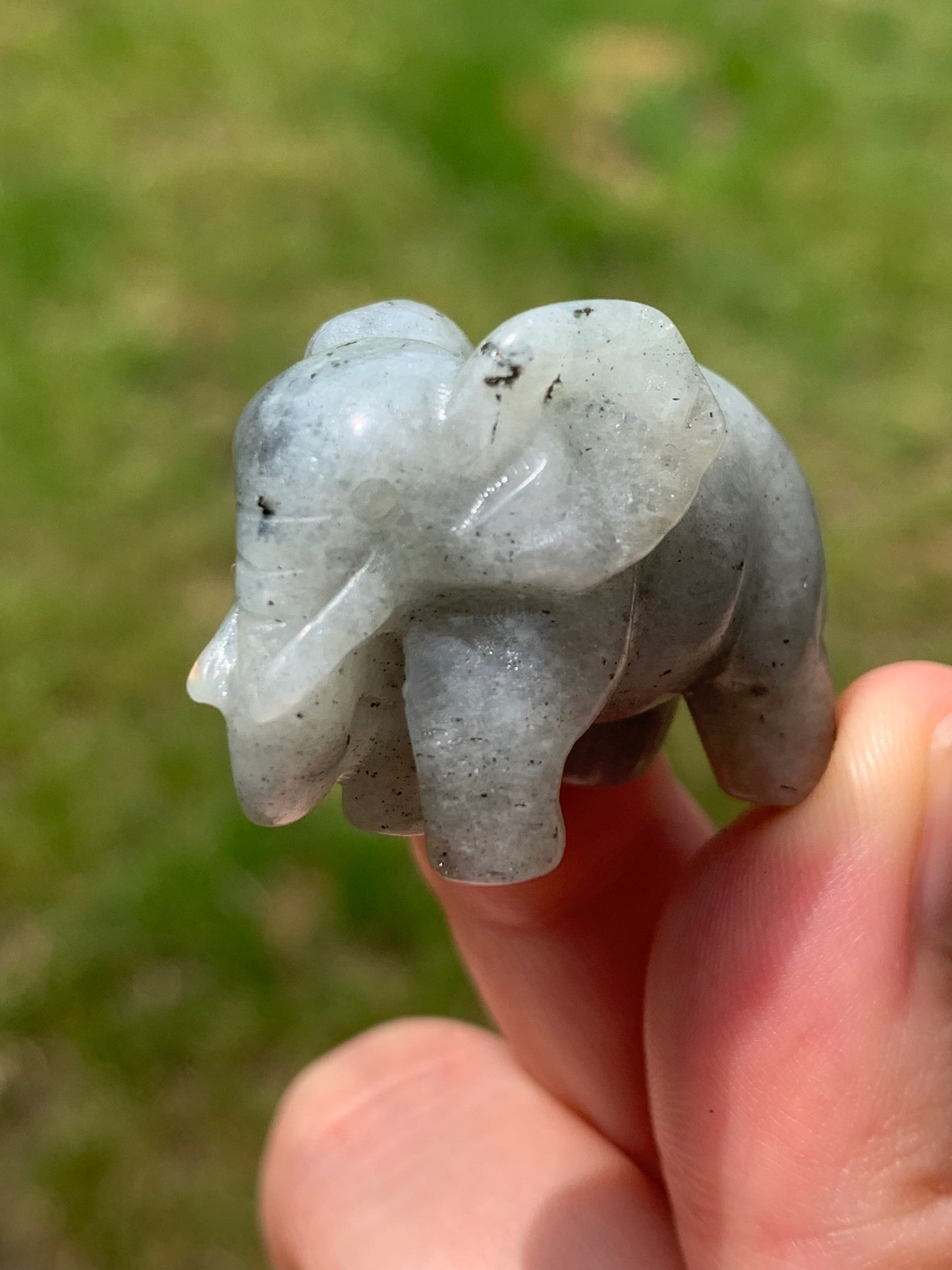 Éléphant labradorite