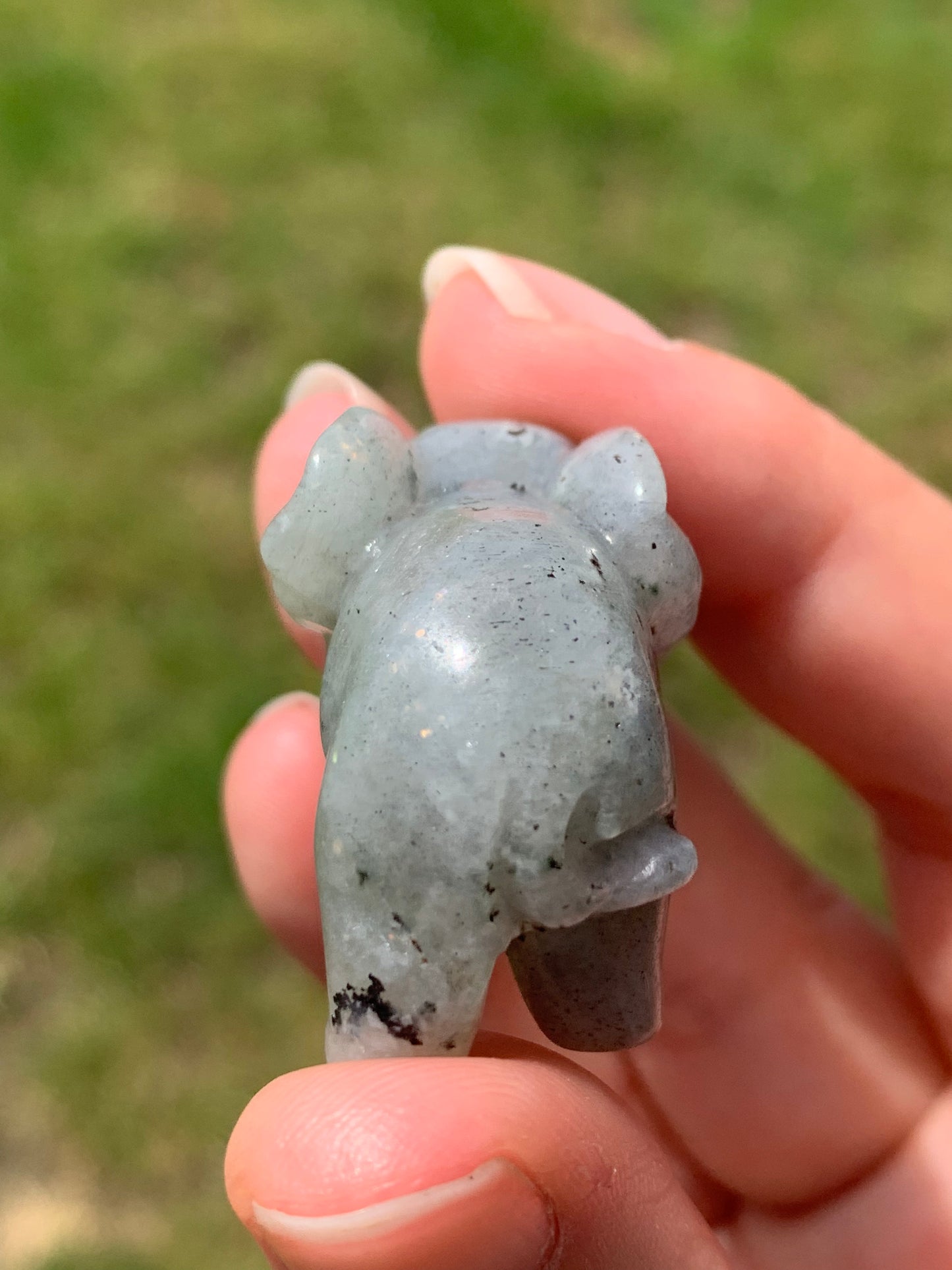 Éléphant labradorite